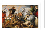 Wolf and Fox Hunt, ca. 1616 by Peter Paul Rubens