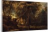 A Forest at Dawn with a Deer Hunt, ca. 1635 by Peter Paul Rubens