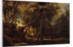 A Forest at Dawn with a Deer Hunt, ca. 1635 by Peter Paul Rubens
