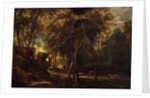 A Forest at Dawn with a Deer Hunt, ca. 1635 by Peter Paul Rubens