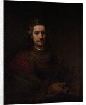 Man with a Magnifying Glass, early 1660s by Rembrandt Harmensz van Rijn