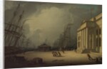 The Custom House at Greenock, Scotland, 1828 by Robert Salmon