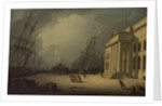 The Custom House at Greenock, Scotland, 1828 by Robert Salmon