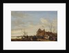 Drawing the Eel, early 1650s by Salomon Ruysdael
