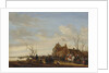 Drawing the Eel, early 1650s by Salomon Ruysdael