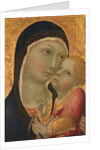 Madonna and Child, about 1450 by Sano di Pietro