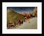The Journey of the Magi, ca. 1433-35 by Sassetta