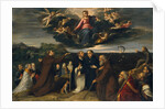 The Virgin Adored by Saints, ca. 1609 by Scarsellino