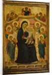 Madonna and Child with Nine Angels, ca. 1315 by Segna di Buonaventura