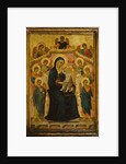 Madonna and Child with Nine Angels, ca. 1315 by Segna di Buonaventura