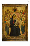 Madonna and Child with Nine Angels, ca. 1315 by Segna di Buonaventura
