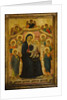 Madonna and Child with Nine Angels, ca. 1315 by Segna di Buonaventura