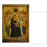 Madonna and Child with Nine Angels, ca. 1315 by Segna di Buonaventura
