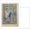 The Belles Heures of Jean de France, duc de Berry, 1405-1408/1409 by Hermann Limbourg; Jean Limbourg; Paul Limbourg