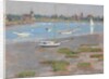 Low Tide, Riverside Yacht Club, 1894 by Theodore Robinson