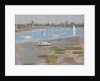 Low Tide, Riverside Yacht Club, 1894 by Theodore Robinson