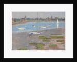 Low Tide, Riverside Yacht Club, 1894 by Theodore Robinson