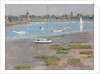 Low Tide, Riverside Yacht Club, 1894 by Theodore Robinson