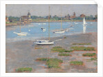 Low Tide, Riverside Yacht Club, 1894 by Theodore Robinson