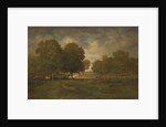 A River in a Meadow, probably late 1830s-early 1840s by Theodore Rousseau