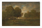 A River in a Meadow, probably late 1830s-early 1840s by Theodore Rousseau