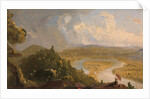 Sketch for View from Mount Holyoke, Northampton, Massachusetts…,, 1836 by Thomas Cole