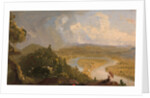 Sketch for View from Mount Holyoke, Northampton, Massachusetts…,, 1836 by Thomas Cole