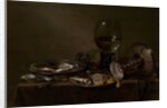 Still Life with Oysters, a Silver Tazza, and Glassware, 1635 by Willem Claesz Heda