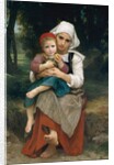 Breton Brother and Sister, 1871 by William-Adolphe Bouguereau