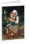 Breton Brother and Sister, 1871 by William-Adolphe Bouguereau