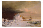 An Arctic Summer: Boring Through the Pack in Melville Bay, 1871 by William Bradford