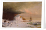 An Arctic Summer: Boring Through the Pack in Melville Bay, 1871 by William Bradford