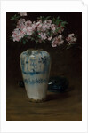 Pink Azalea?Chinese Vase, 1880-90 by William Merritt Chase