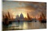 Santa Maria della Salute, Sunset, 1870-85 by William Stanley Haseltine