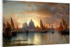 Santa Maria della Salute, Sunset, 1870-85 by William Stanley Haseltine