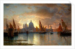 Santa Maria della Salute, Sunset, 1870-85 by William Stanley Haseltine