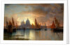 Santa Maria della Salute, Sunset, 1870-85 by William Stanley Haseltine