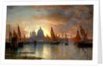 Santa Maria della Salute, Sunset, 1870-85 by William Stanley Haseltine
