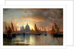 Santa Maria della Salute, Sunset, 1870-85 by William Stanley Haseltine