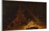 Camp Fire, 1880 by Winslow Homer