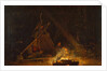 Camp Fire, 1880 by Winslow Homer