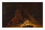 Camp Fire, 1880 by Winslow Homer