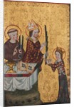 The Bishop of Assisi Giving a Palm to Saint Clare, ca. 1360 by Unknown