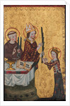 The Bishop of Assisi Giving a Palm to Saint Clare, ca. 1360 by Unknown