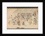 A Nenbutsu Gathering at Ichiya, Kyoto, from the Illustrated Biography of the Monk…, late 14th cent by Unknown