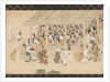 A Nenbutsu Gathering at Ichiya, Kyoto, from the Illustrated Biography of the Monk…, late 14th cent by Unknown