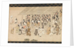 A Nenbutsu Gathering at Ichiya, Kyoto, from the Illustrated Biography of the Monk…, late 14th cent by Unknown