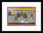 Rama and Lakshmana Search in Vain for Sita: Illustrated folio…, ca. 1680-90 by Unknown