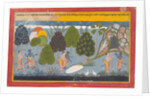 Rama and Lakshmana Search in Vain for Sita: Illustrated folio…, ca. 1680-90 by Unknown