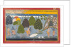 Rama and Lakshmana Search in Vain for Sita: Illustrated folio…, ca. 1680-90 by Unknown